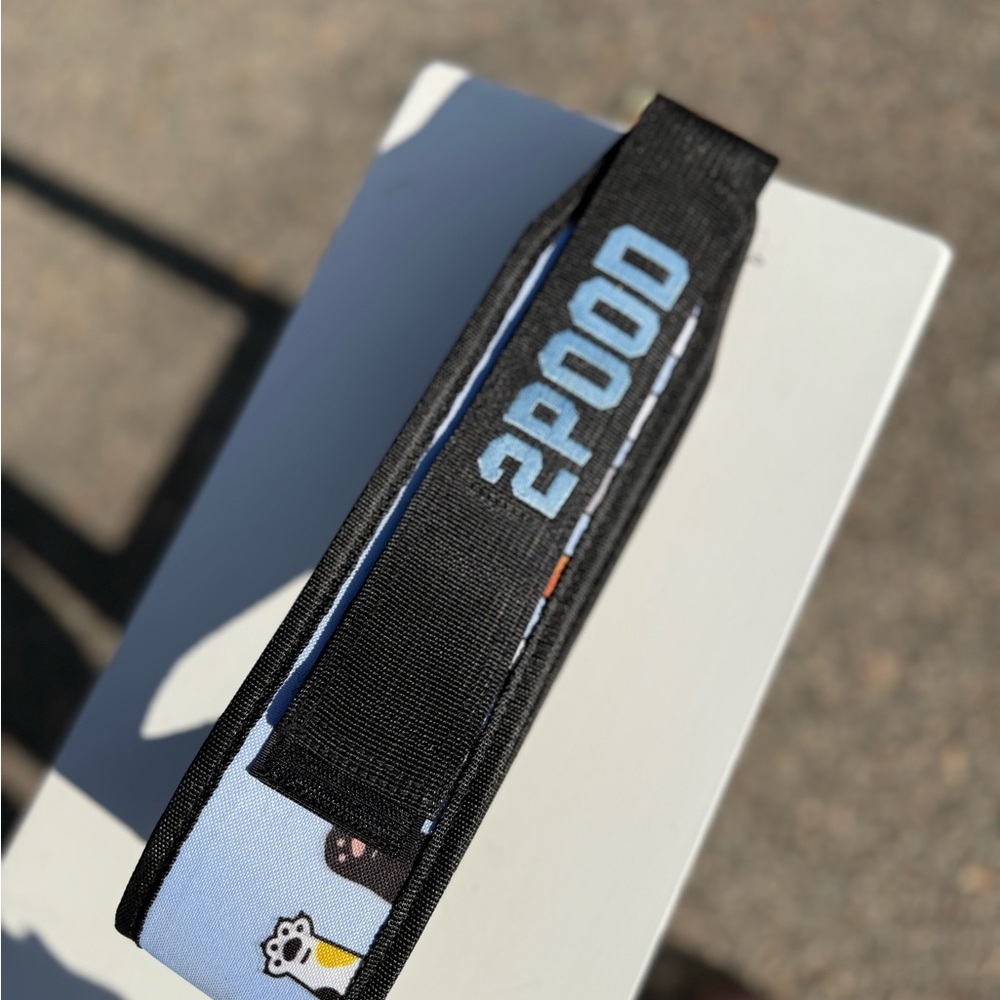 2POOD XXS NEW Black and Blue Weightlifting Belt 3”